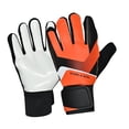 thumbnail image 4 of Guantes de portero engrosados, anticolisión, tamaño ajustable, protección de manos de látex. Naranja talla 5, 4 of 9