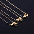 thumbnail image 5 of Minimalist Gold Heart Necklaces for Women A-Z 26 Letter Clavicle Chain Pendant Necklace Tiny Initial Choker Name Fashion Jewelry Gift, 5 of 8