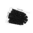 thumbnail image 2 of PENIKOKO 10-Pack Replaceable Toilet Brush with Sleek Design for Home, Bathroom, and Hotel Cleaning, 2 of 8