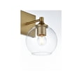 thumbnail image 6 of Living District 6" Wall Sconce In Satin Gold, 6 of 8