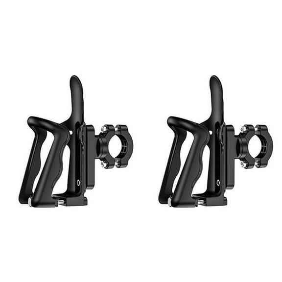 2X Motorcycle Cup Holder Drink Holder Rotation Handlebar Bike Water Cup Holder Motorcycle Bottle Cage Universal