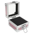 thumbnail image 1 of Contenedor de soporte para brocas de uñas, caja organizadora de almacenamiento de brocas para pulir uñas de aleación de aluminio con 25 agujeros, color rosa, 1 of 8