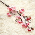 thumbnail image 2 of 1PCS Artificial Flowers Plum 23.6" Blossom Simulation Dry Branch Small Plum Blossom Real Touch Home Table Festival Decorative w/4 color, 2 of 7