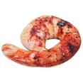 thumbnail image 4 of Almohada con forma de camarón simulado, almohada con forma de comida, almohada para dormir con forma de comida, almohada con forma de comida, compacta y liviana, 4 of 14