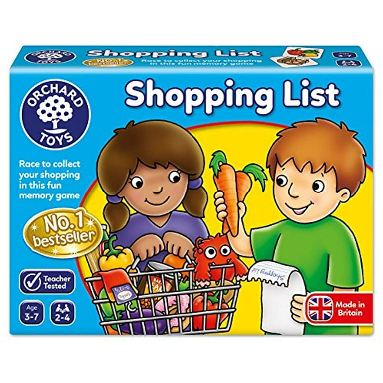  Orchard Toys Shopping List - Educational Memory Game - Age 3-7  - Perfect For Home Learning : Toys & Games