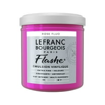 Lefranc & Bourgeois Flashe Matte Artist's Color, 125ml, Fluorescent Red