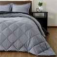 thumbnail image 4 of Queen Comforter Set Farbees Blue/Orange - Queen, 4 of 5