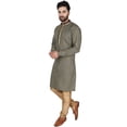 thumbnail image 2 of SKAVIJ Kurta Pyjama Set for Men Indian Traditional Wear Black M, 2 of 6