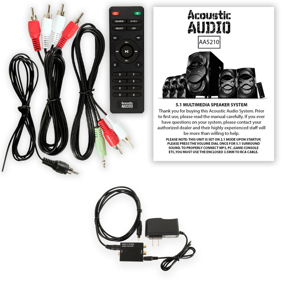 acoustic audio aa5210
