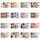 thumbnail image 2 of Etiqueta Engomada Del Clavo Del Dedo Del Pie Envolturas Completas Pegatinas De Esmalte Pegatinas De Arte De Uñas Para Mujeres Niñas Decoraciones De Arte De Uñas Yuarrent CE007391-10, 2 of 6
