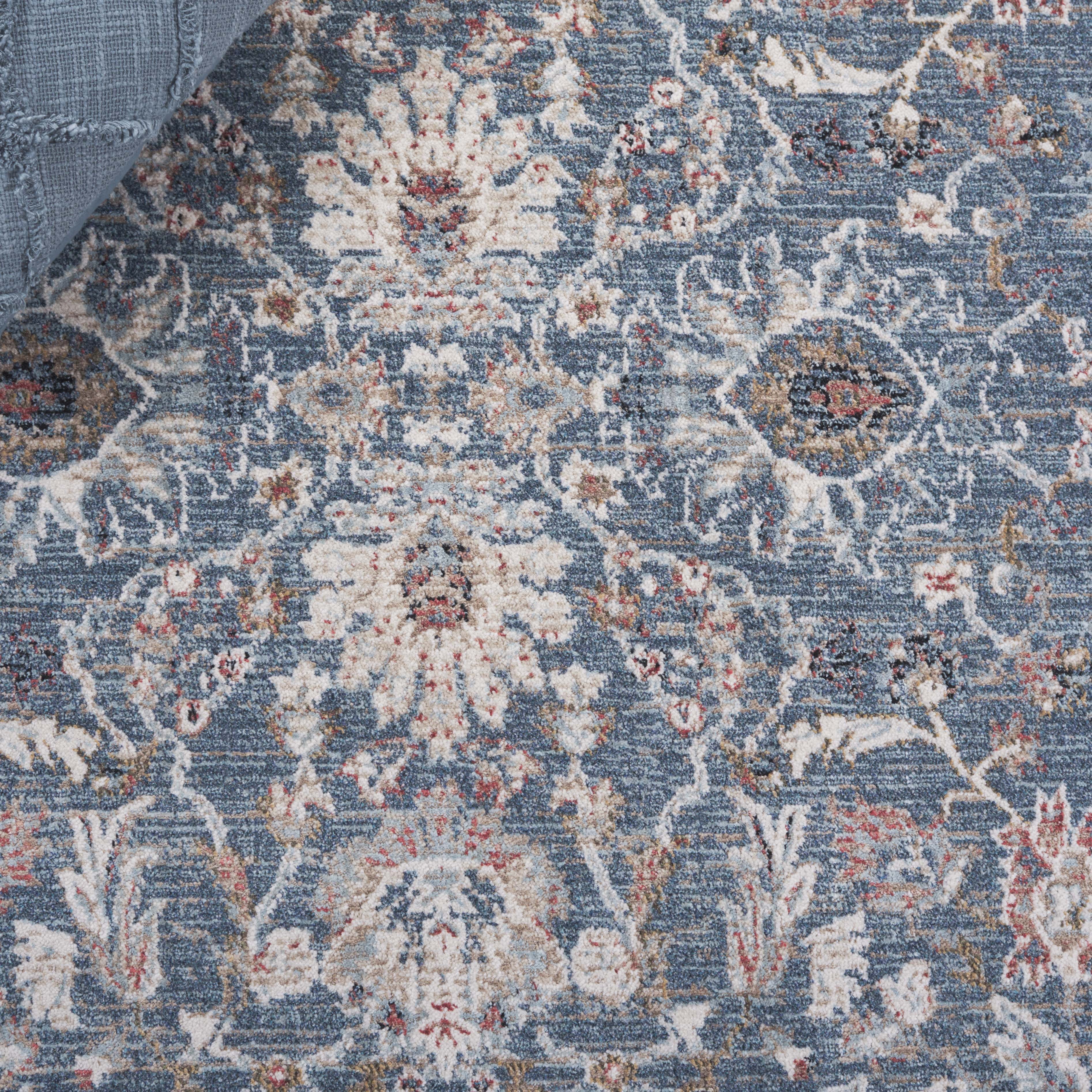 SAFAVIEH Vivaldi Lennard Abstract Area Rug, Blue/Ivory, 8' x 10'
