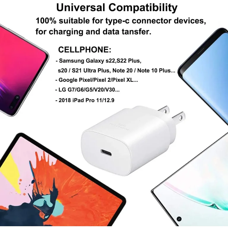 Original Samsung Galaxy A51 5G Super Fast Charger USB Type C Kit