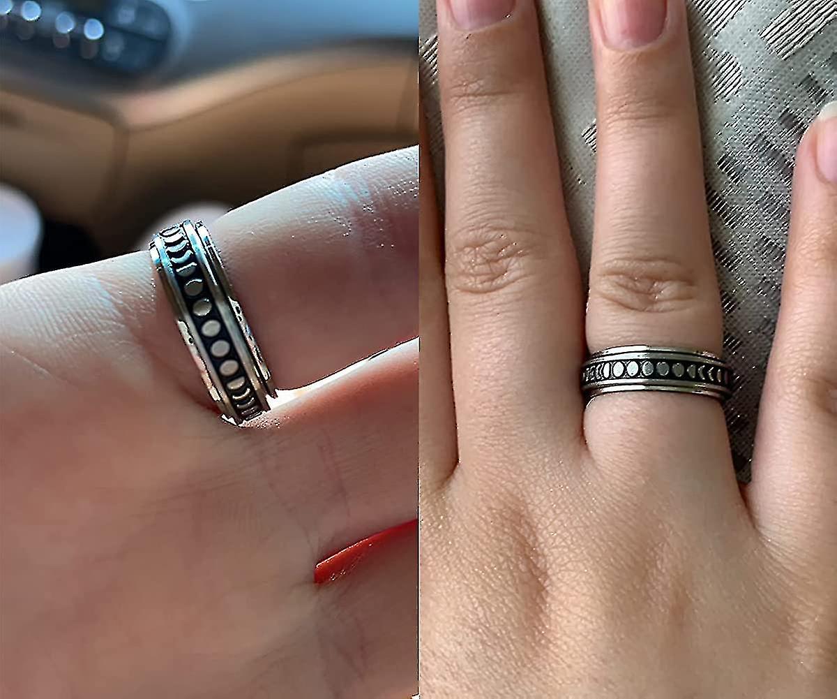 Bague Magnétique Sömni Pour Relaxation Et Sommeil - Ajustable - Acier Inoxydable - Idéale Pour Femmes En Ménopause