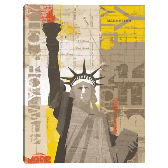 Liberty by Michael Mullan Canvas Art Print