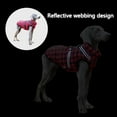 thumbnail image 4 of Manteau d'Hiver Isolé pour Chien Thermique Doublé Coupe-Vent Réversible avec Sangle Réglable pour Aventures en Plein Air, 4 of 4