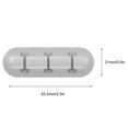thumbnail image 3 of Organizador Clips ordenados de escritorio de cable USB de silicona para soporte de cable de Audífonos de ratón (B) JShteea Libre de BPA, 3 of 7