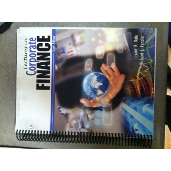 Pre-Owned Lectures in Corporate Finance, 9781465201478, 1465201475, Paperback, 6 edition
