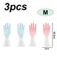 thumbnail image 2 of Guantes de limpieza, guantes para lavar platos, guantes de cocina de goma reutilizables resistentes, 3 pares, 2 of 5