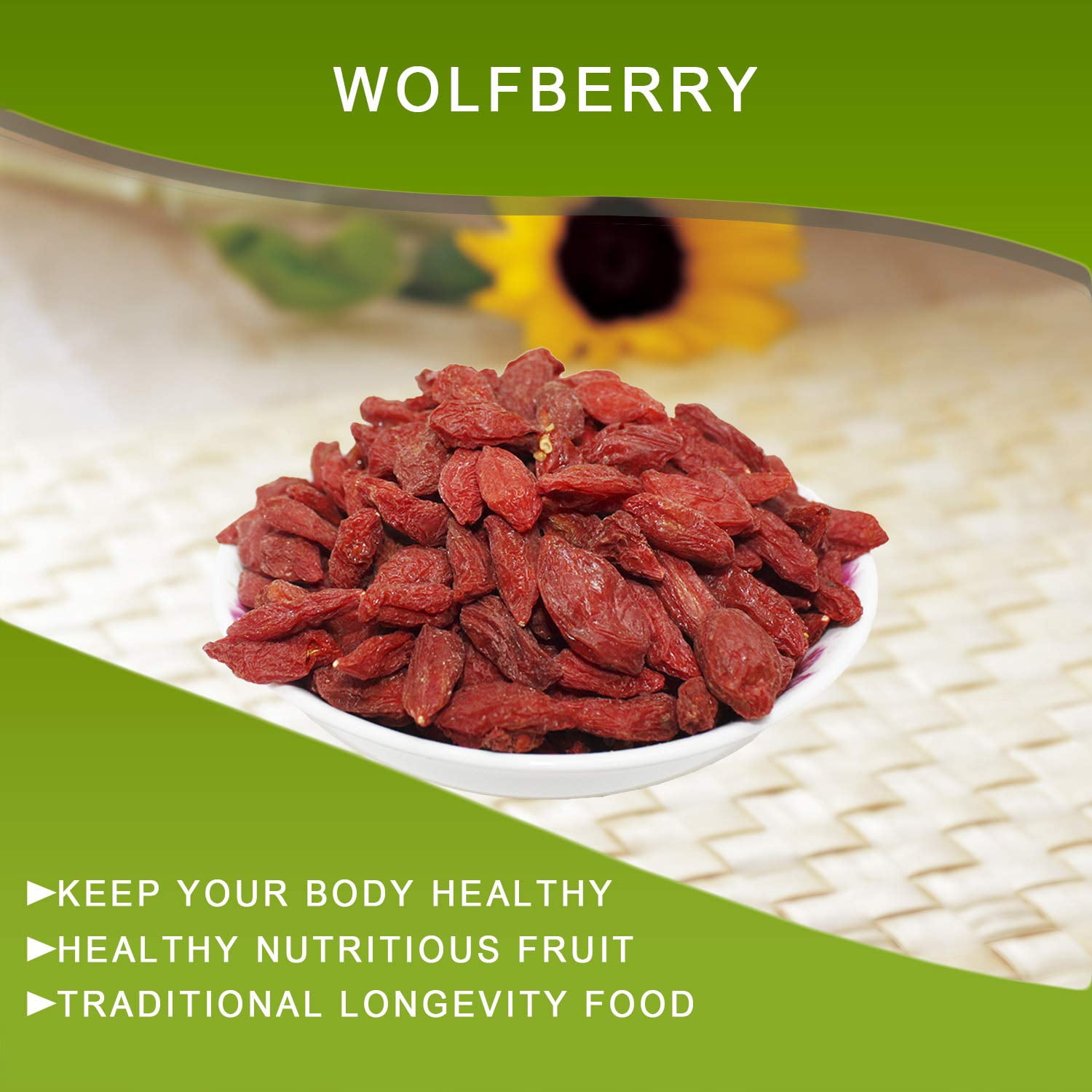 DOL Natural Dried Medlar/Goji Berries,100% fruit Meat Perfect for Baking, Teas, Trail Mixes and More Sun Dried 曬乾,紅枸杞 16OZ=453g