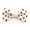 Cream color, variant on 500Pcs Grosgrain Ribbon Bowknots Embellishments 4cm Bowknot for Hair Bow Hair Pin, Card Making Gift Wrap Decorations