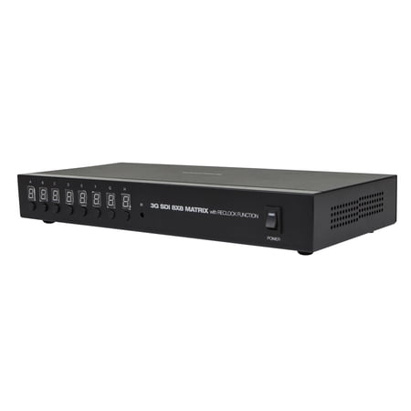 UPC: 0757901817847 | Monoprice 3G SDI 8×8 Matrix with Reclock Function