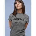 thumbnail image 2 of Chicago Gothic Style Banner T-Shirt Women -Image by Shutterstock, Female Large, 2 of 4