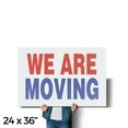 thumbnail image 4 of We Are Moving Vinyl Decal 24 Inch x 36 Inch Weatherproof Heavy-Duty Adhesive Backing | Business Transition, Clear Messaging, Professional Signage | Made in USA, 4 of 6