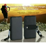 Onemayship Portable Solar Power Bank Mobile Phone Charger Panel Waterproof Camping