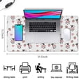thumbnail image 5 of Long Mouse Pads for Desk,White Cow Strawberry Heart Pattern Desk Mats on Top Of Desks, Desk Mouse Pad Extra Large with 3mm Non-Slip Base and Stitched Edge for Gaming,Office,Work,Home 31.5"x15.7", 5 of 6
