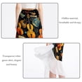 thumbnail image 2 of Musical Instrument Women's Chiffon Summer Beach Dresses with Polyester Straps for a Stylish Look, 2 of 6