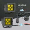 thumbnail image 7 of 2Lead Universal LED Light Fog Lights Wiring Harness Kit Rocker Switch Relay Fuse, 7 of 7