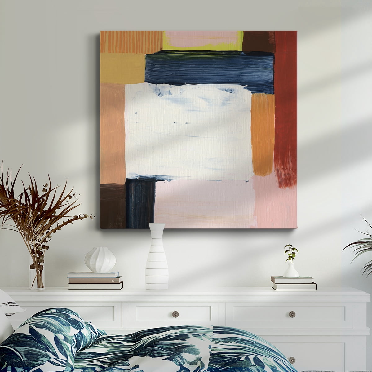 Wexford Home Custom Coalescence-Premium Gallery Wrapped Canvas, 40" x 40" - Ready to Hang