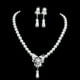 thumbnail image 4 of Conjuntos De Joyas Para De Bodas Crystal Butterfly \u0026 White Pearls BLESIY none, 4 of 8