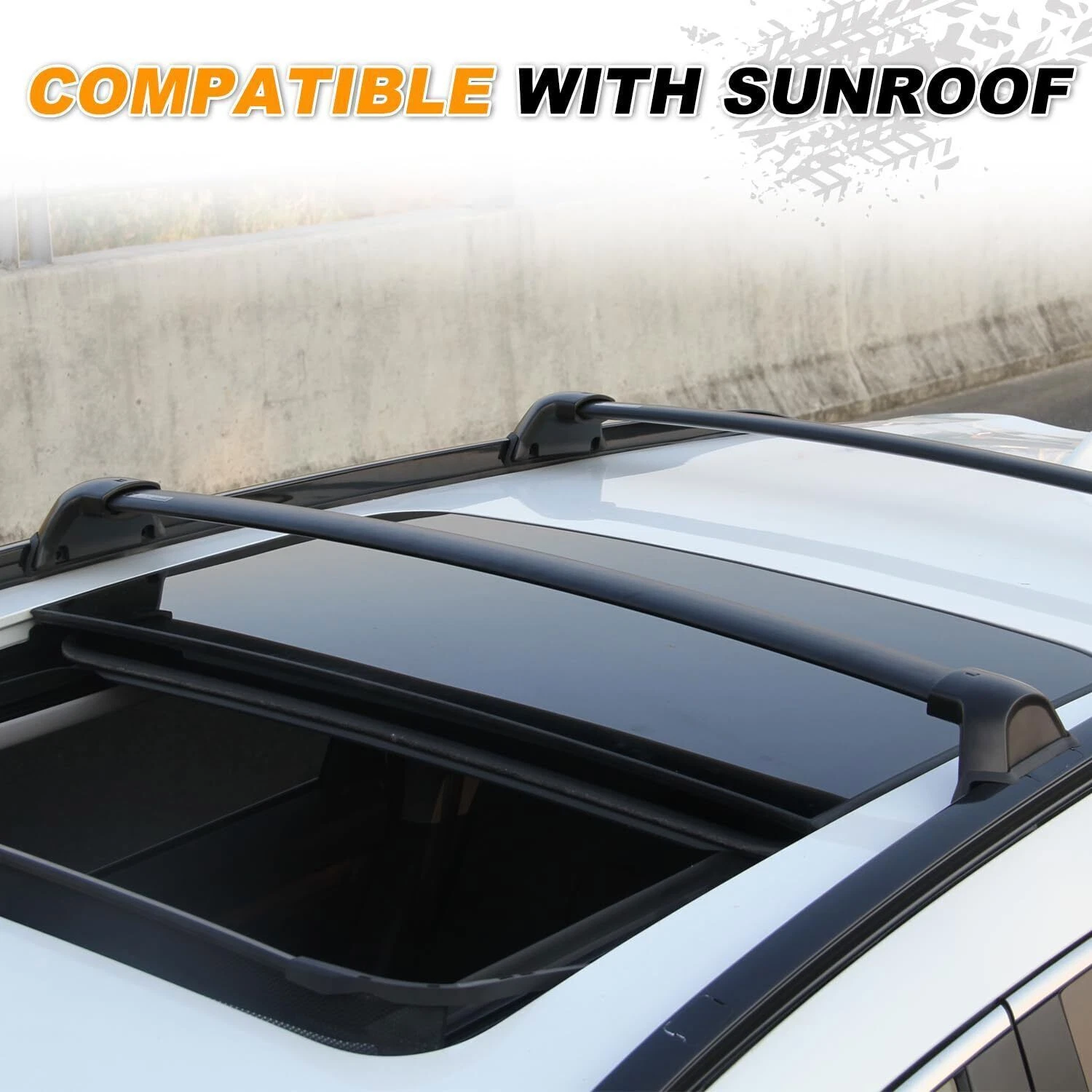 220lbs Roof Rack Cross Bar for 2023-2025 Honda CR-V CRV Hybrid Luggage Carrier