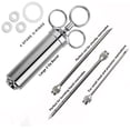 thumbnail image 2 of Kit de inyector de carne para barbacoa de acero inoxidable 304, equipado con barril de gran capacidad de 2 oz y 3 agujas de adobo profesionales Adepaton WFLD-236, 2 of 8