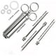 thumbnail image 2 of Kit de inyector de carne para barbacoa de acero inoxidable 304, equipado con barril de gran capacidad de 2 oz y 3 agujas de adobo profesionales Xemadio WFLD-236, 2 of 8