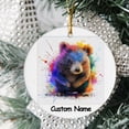 thumbnail image 2 of Personalized Wombat Ornament, Custom Ornament for Animal Lover, Ideal Gift for Men, Women, Best Friend, Gift for Christmas, Birthday, Father's Day, Mother's day, 2 of 5