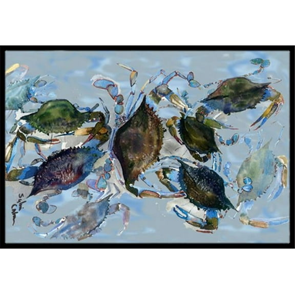 Carolines Treasures  Crab Indoor Or Outdoor Mat 18 x 27 in.