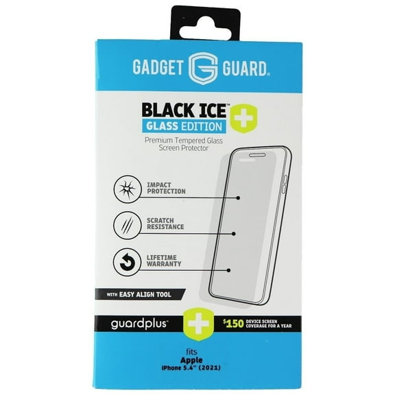 Gadget Guard Black Ice  Glass Screen Protector for iPhone 13 mini