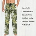 thumbnail image 3 of PISONIC Funny Pajama Pants for Men, Lounge Pants Super Soft Men Pajama Bottoms with Pockets Drawstring, Palm Trees, 3 of 6