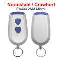 thumbnail image 2 of Normstahl Magic 600 CRAWcompatible D EA433 Garage Door Opener Remote Control 433mhz compatible ment Rolling Code 43392MHz Newway CPDD, 2 of 5