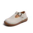 thumbnail image 4 of Zapatos de cuero negros para hombres y mujeres, zapatos pequeños de cuero para primavera, zapatos de princesa para niños, zapatos individuales pequeños de estilo universitario, 4 of 6