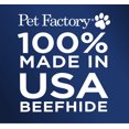 thumbnail image 4 of Pet Factory 100% American Beefhide Rolls Dog Chews, Medium (4 Count), 4 of 7
