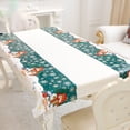thumbnail image 1 of Christmas Tablecloth PVC Table Cover Rectangle Tablecloth for Merry Christmas Holiday New Year Eve Party Decorations Supplies,44x72inch, 1 of 4
