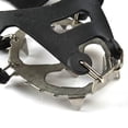 thumbnail image 4 of 18 Teeth Crampons Ice Cleats Studs Antislip Snow Ice Grip Overshoe Footwear Traction Walk Traction for Climbing Skiing, 4 of 8