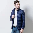 thumbnail image 4 of Parkas Abrigos Acolchados Masculinos Cremallera Chaqueta de Plumón para Hombre Acolchado Corto Ropa de Lujo Coreana Modelos de Invierno Ropa Casual Abrigada Moderna, 4 of 5