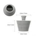 thumbnail image 3 of Bathtub Stopper Silicone Tub Stoppers 1/2/3/4/6pcs Stopper Tub Plug Bathroom Shower Kitchen Drains Drain Plug Silicone Tub Drain Stopper Washbasin Stopper, 3 of 4