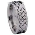 thumbnail image 3 of Don't Tread on Me Snake Tungsten Carbide Ring, 3 of 9