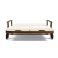 thumbnail image 4 of Afuera Living Double Lounge for Yard and Patio in Teak with Cream Cushions, 4 of 8