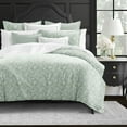 thumbnail image 3 of 6ix Tailors  Adel Sage Super King Size Comforter & 2 Pillow Shams Set - 5 Piece, 3 of 5
